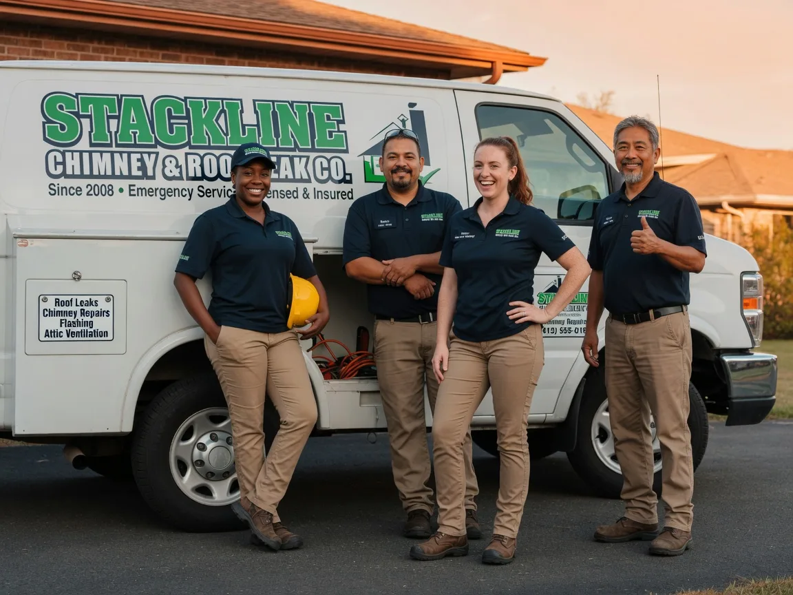 Chimney flashing repair company in Mackinac Island, MI